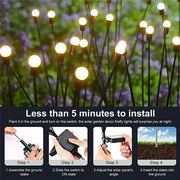 Solar Powered Firefly Light